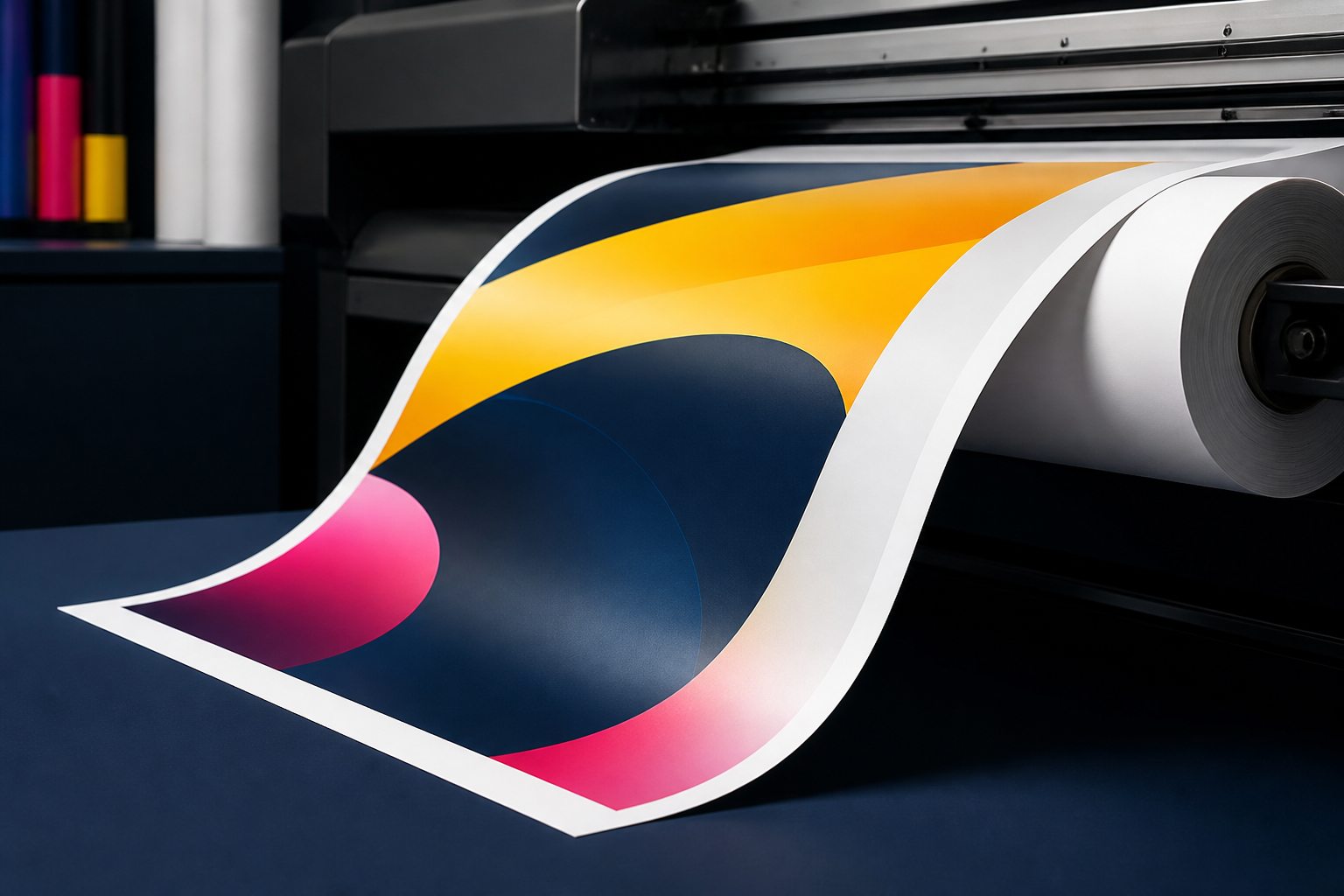 Canon Satin Photo Paper 200 gsm printed as a large-format poster