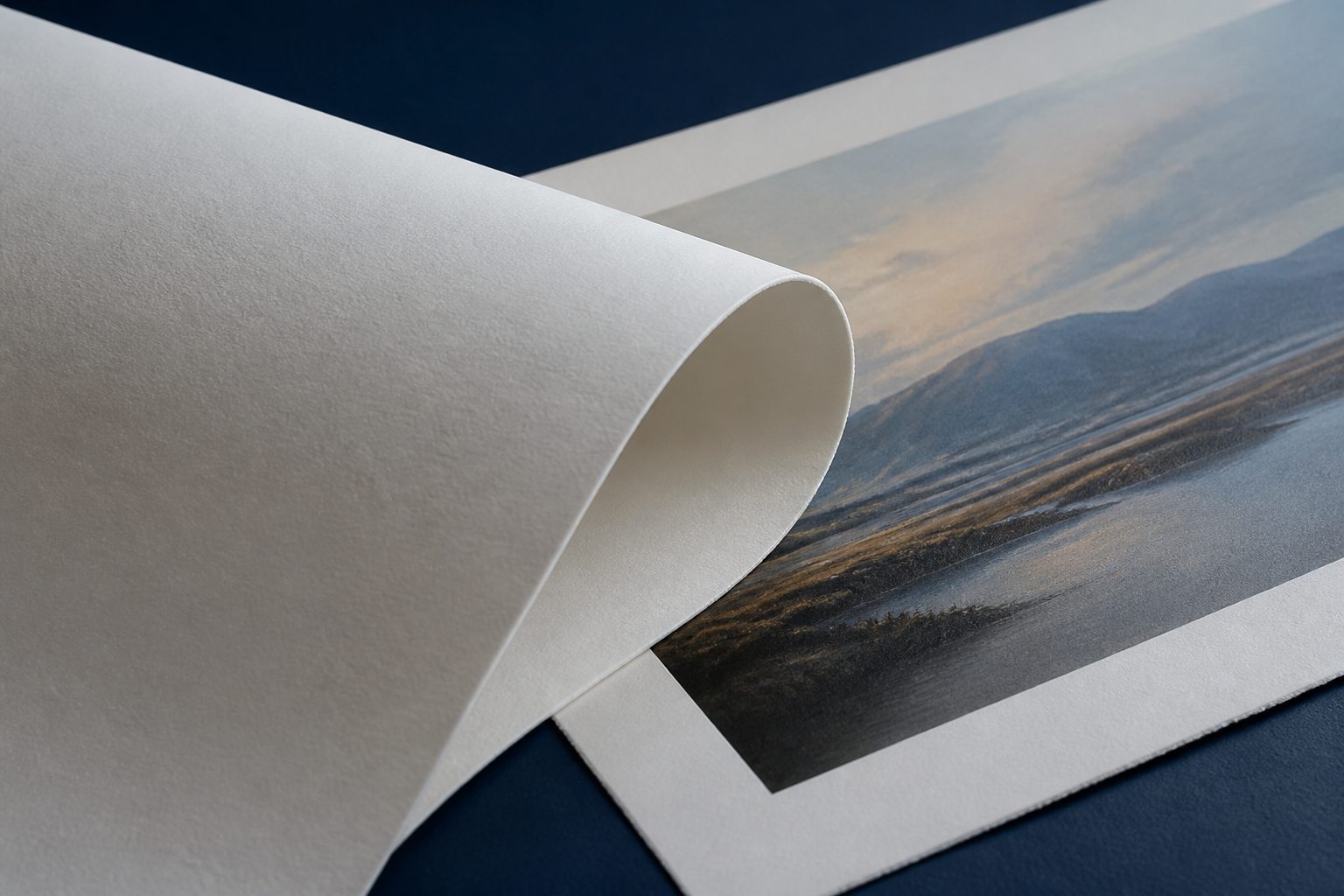 Smooth Rag 310 natural white cotton paper